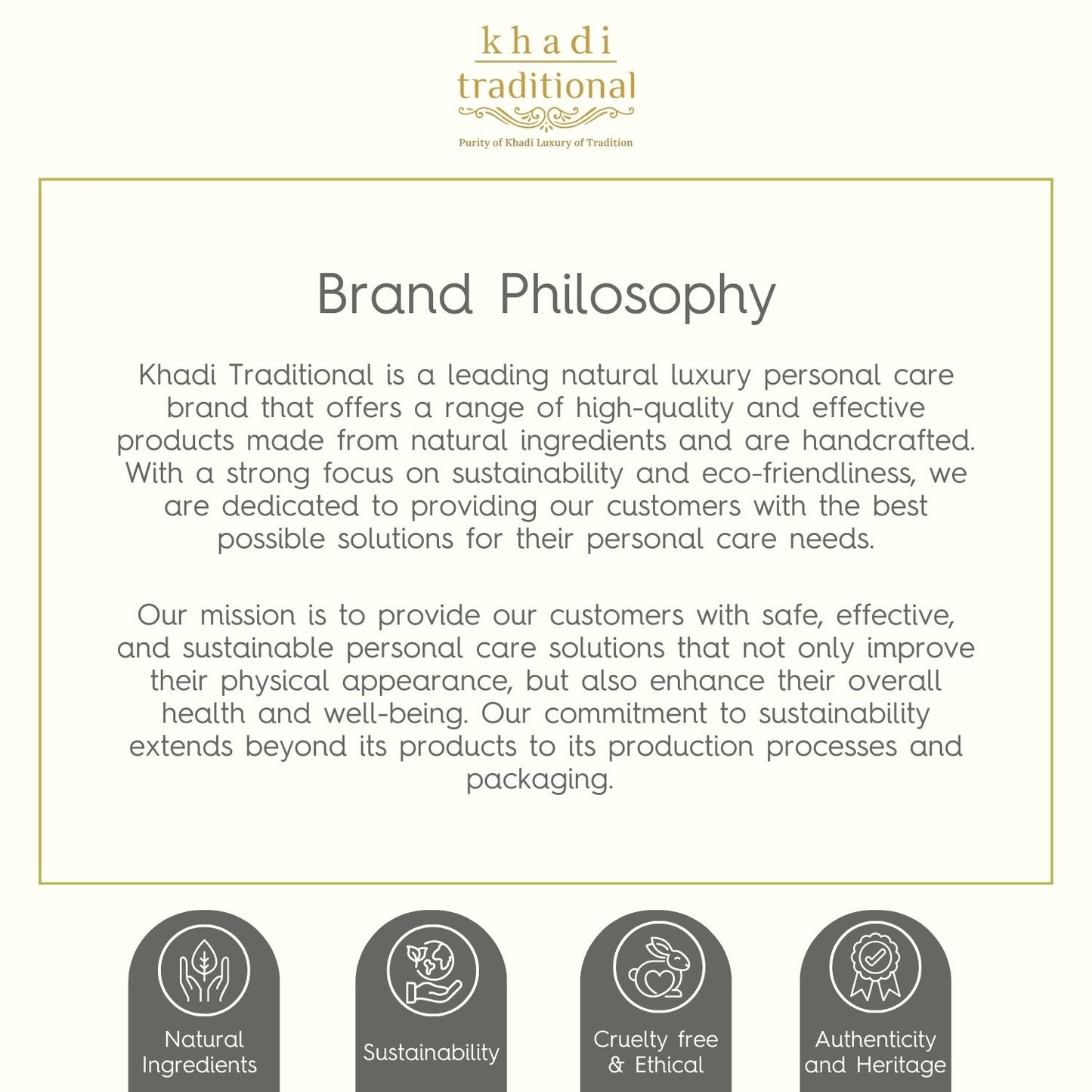 Khadi Traditional Jasmin Moisturizing Cream for Intense Hydration and Softness - 50gm